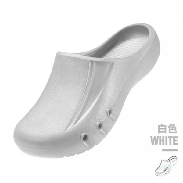 Nursing Clogs No Smell Breathable Garden Shoes/EVA Surgical Shoes/Non-slip Cook Shoes medical shoes - Image 11