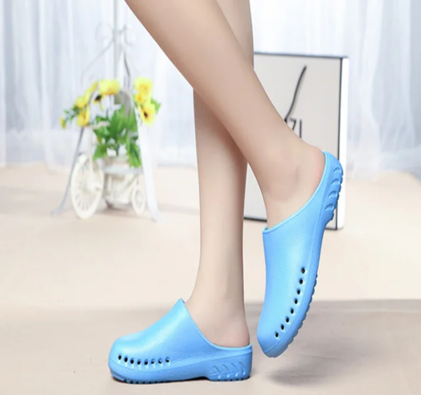 Nursing Clogs No Smell Breathable Garden Shoes/EVA Surgical Shoes/Non-slip Cook Shoes medical shoes - Image 10