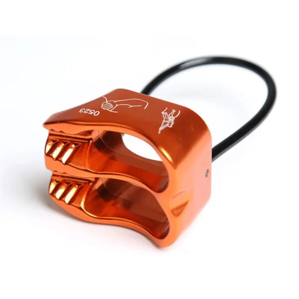 Outdoor High-altitude Descent Device Aluminum Alloy 25KN ATC Descender Protector Professional Hiking Climbing Equipment Supplies - Image 4