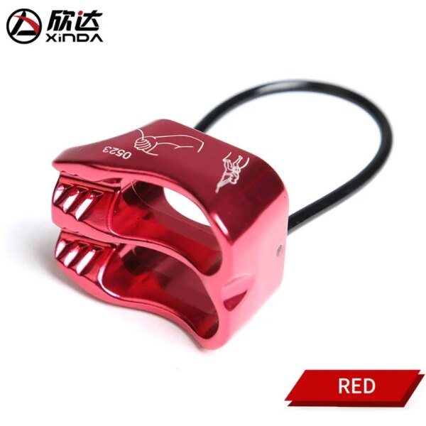 Outdoor High-altitude Descent Device Aluminum Alloy 25KN ATC Descender Protector Professional Hiking Climbing Equipment Supplies - Image 7