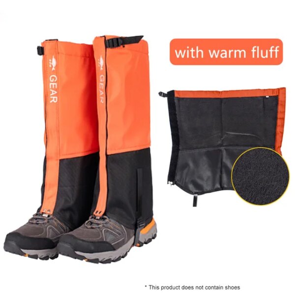 Outdoor Hiking Walking Legging Gaiters Waterproof Leg Covers Hunting Hiking Climbing Camping Ski Travel Leg Warmers Foot Covers - Image 11