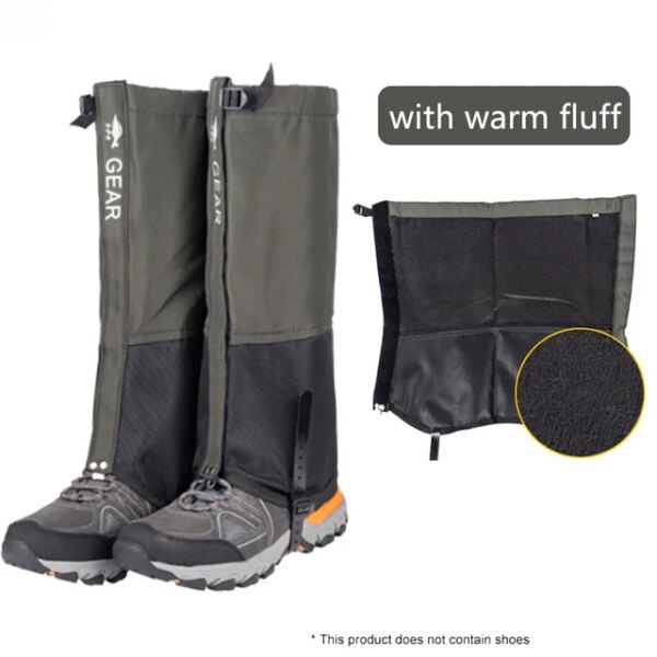 Outdoor Hiking Walking Legging Gaiters Waterproof Leg Covers Hunting Hiking Climbing Camping Ski Travel Leg Warmers Foot Covers - Image 13