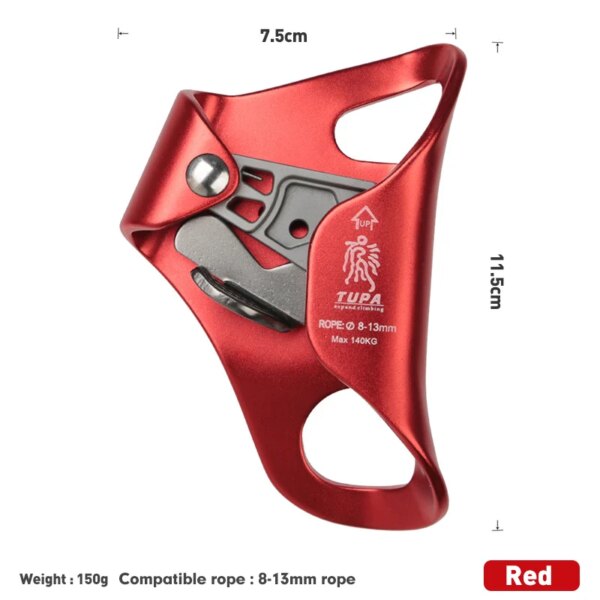 Outdoor Rock Climbing SRT Professional Chest Ascender Device Mountaineer Chest Ascender Climbing Rope Tools - Image 7