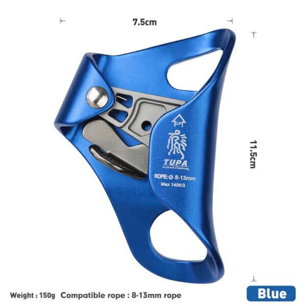 Outdoor Rock Climbing SRT Professional Chest Ascender Device Mountaineer Chest Ascender Climbing Rope Tools - Image 8