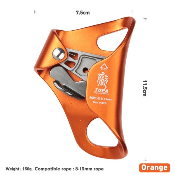 Outdoor Rock Climbing SRT Professional Chest Ascender Device Mountaineer Chest Ascender Climbing Rope Tools - Image 10