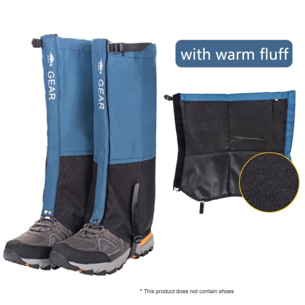 Outdoor Travel Leg Warmers Hiking Leg Gaiter Waterproof Legging Shoes Snake Hunt Climbing Camping Winter Tourist Snow Foot Cover - Image 13