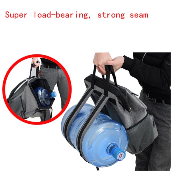 Oxford Cloth Electrician Elevator Repair Belt Hardware Tool Storage Large Capacity Travel Shoulder Tool Backpack - Image 5