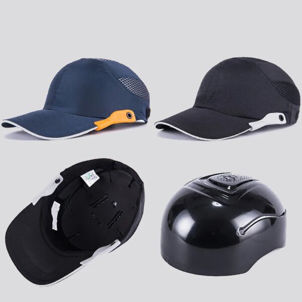 Reflective Work Safety Protective Helmet Bump Cap Hard Inner Shell Baseball Hat Work Factory Shop Carrying Head Protection - Image 5