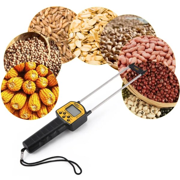 SMART SENSOR AR991 Professional Digital Grain Moisture Meter for Corn Wheat Rice Bean Peanut Grain Measurement Moisture Tester - Image 2