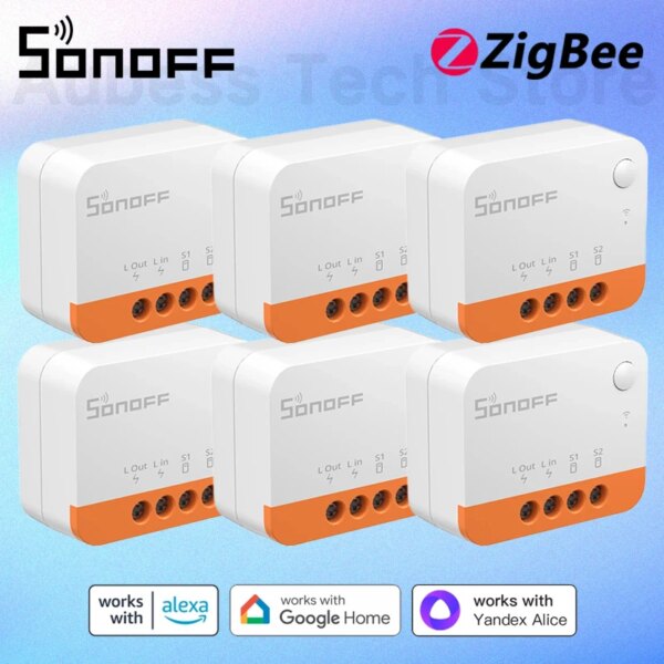 SONOFF ZBMINI L2 ZigBee Smart Switch Work With EWeLink APP, Voice Control Compatible With Yandex Alice Alexa Google Assistant - Image 12