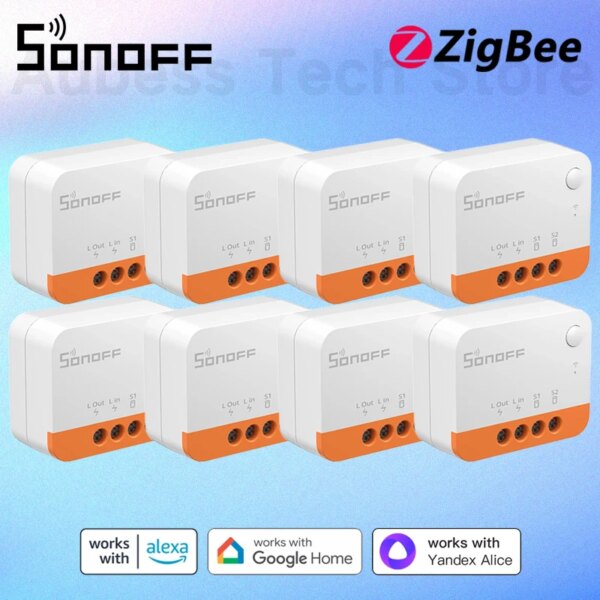 SONOFF ZBMINI L2 ZigBee Smart Switch Work With EWeLink APP, Voice Control Compatible With Yandex Alice Alexa Google Assistant - Image 14