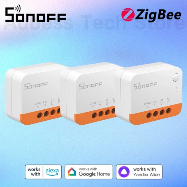 SONOFF ZBMINI L2 ZigBee Smart Switch Work With EWeLink APP, Voice Control Compatible With Yandex Alice Alexa Google Assistant - Image 9