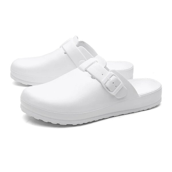 Surgical Sandal Shoes Medical Slippers Doctors Nurses Working Shoes Women Men Anti-slip Operating Room Lab Slippers Waterproof - Image 2