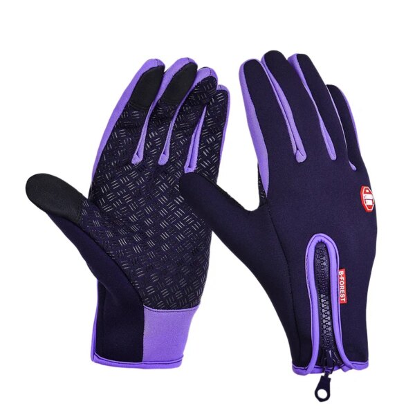 Unisex Touchscreen Winter Thermal Warm Cycling Bicycle Bike Ski Outdoor Camping Hiking Motorcycle Gloves Sports Full Finger - Image 11