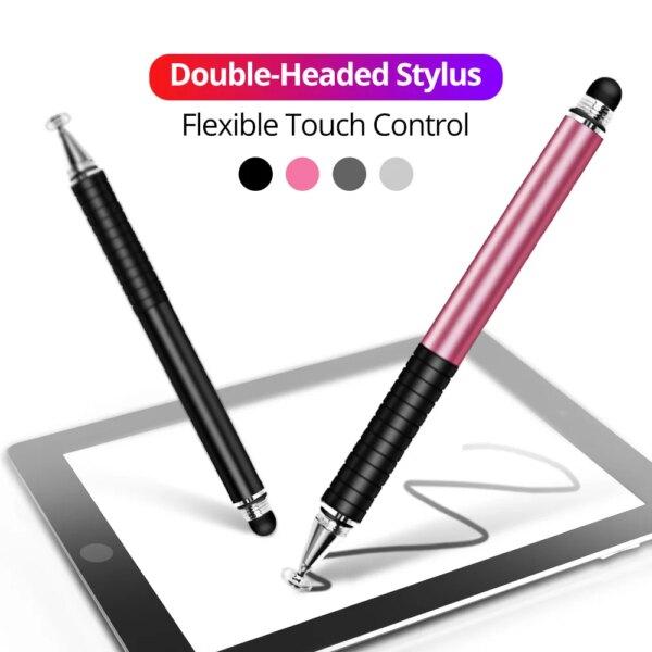 Universal 2 in 1 Stylus Drawing Tablet Pens Capacitive Screen Caneta Touch Pen for Mobile Android Phone Smart Pen Accessories - Image 3