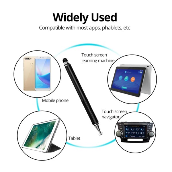 Universal 2 in 1 Stylus Drawing Tablet Pens Capacitive Screen Caneta Touch Pen for Mobile Android Phone Smart Pen Accessories - Image 5