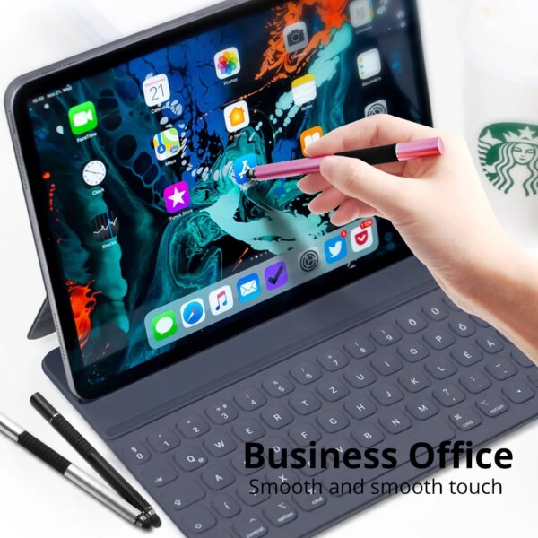 Universal 2 in 1 Stylus Drawing Tablet Pens Capacitive Screen Caneta Touch Pen for Mobile Android Phone Smart Pen Accessories - Image 2