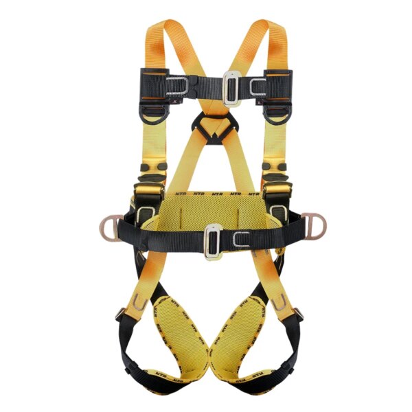 Universal Full Body Fall Protection Safety Harness with Dorsal D-Ring Quick Release Buckle Roofer Construction Scaffolding Climb - Image 2