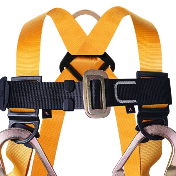 Universal Full Body Fall Protection Safety Harness with Dorsal D-Ring Quick Release Buckle Roofer Construction Scaffolding Climb - Image 6