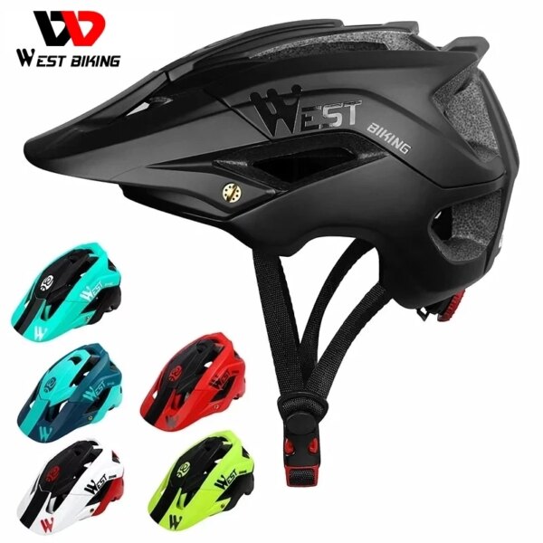 WEST BIKING Ultralight Bike Helmet Safety Sports Cycling Vents Casco Ciclismo Protective Mountain Road Bicycle Men Women Helmet