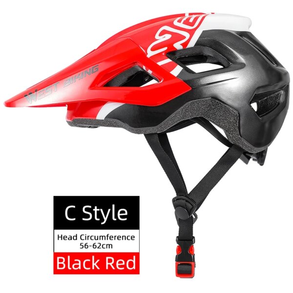 WEST BIKING Ultralight Bike Helmet Safety Sports Cycling Vents Casco Ciclismo Protective Mountain Road Bicycle Men Women Helmet - Image 7