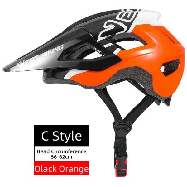 WEST BIKING Ultralight Bike Helmet Safety Sports Cycling Vents Casco Ciclismo Protective Mountain Road Bicycle Men Women Helmet - Image 22