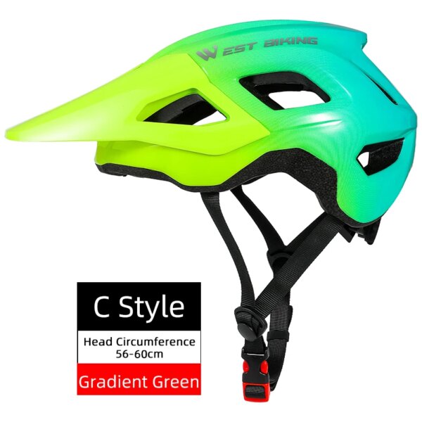 WEST BIKING Ultralight Bike Helmet Safety Sports Cycling Vents Casco Ciclismo Protective Mountain Road Bicycle Men Women Helmet - Image 25