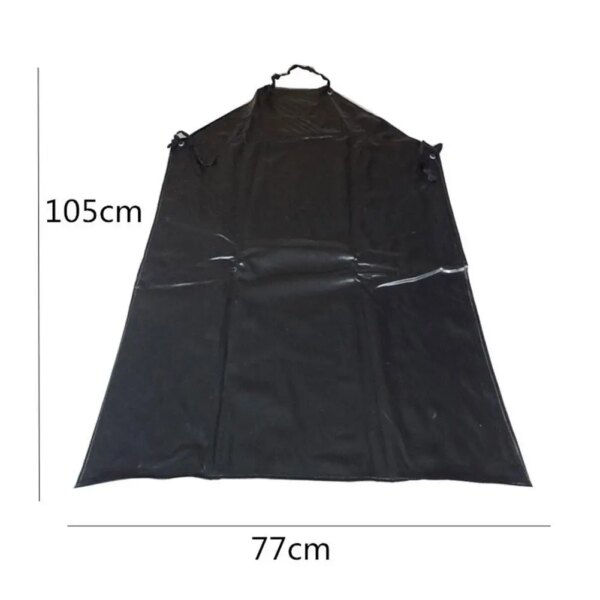 Waterproof Anti-Oil Leather Apron Chef Apron Thickening Long Acid and Alkali Antifouling Oilproof Restaurant Cooking Chef Apron - Image 6