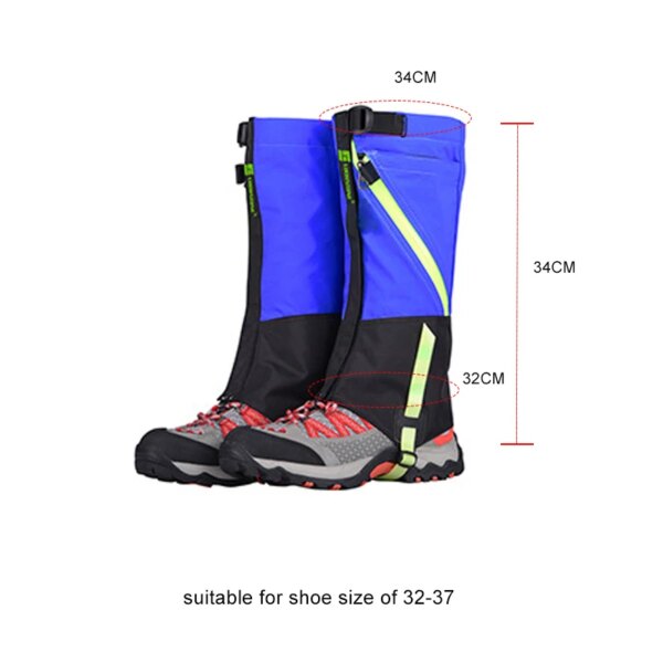 Waterproof Snow Leg Gaiters Hiking Ski Boot Legging Warmer Shoe Covers Travel Outdoor Camping Trekking Climbing Hunting - Image 13