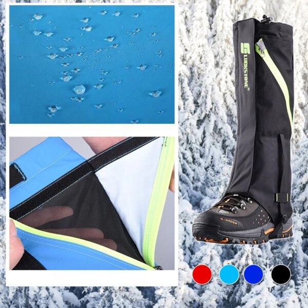 Waterproof Snow Leg Gaiters Hiking Ski Boot Legging Warmer Shoe Covers Travel Outdoor Camping Trekking Climbing Hunting - Image 3