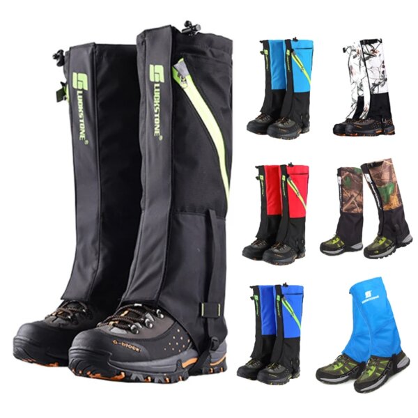 Waterproof Snow Leg Gaiters Hiking Ski Boot Legging Warmer Shoe Covers Travel Outdoor Camping Trekking Climbing Hunting