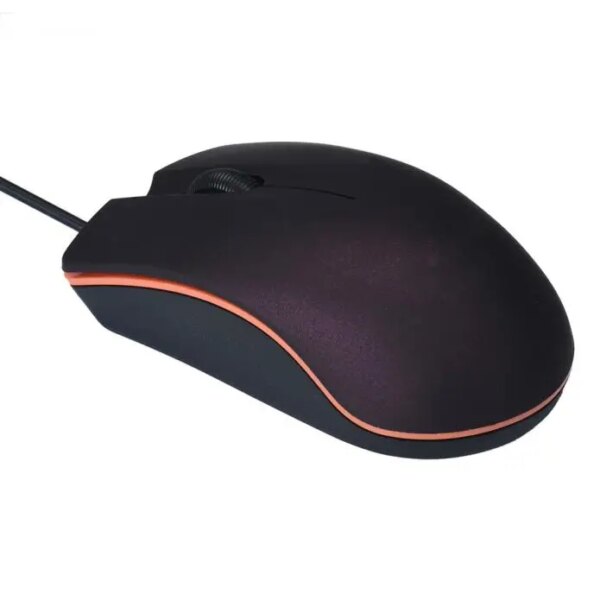 Wired Mute USB LED Home Silent Office Desktop Notebook Computer Business Durable E-Sports Game Mouse For PC Laptop Computer - Image 2