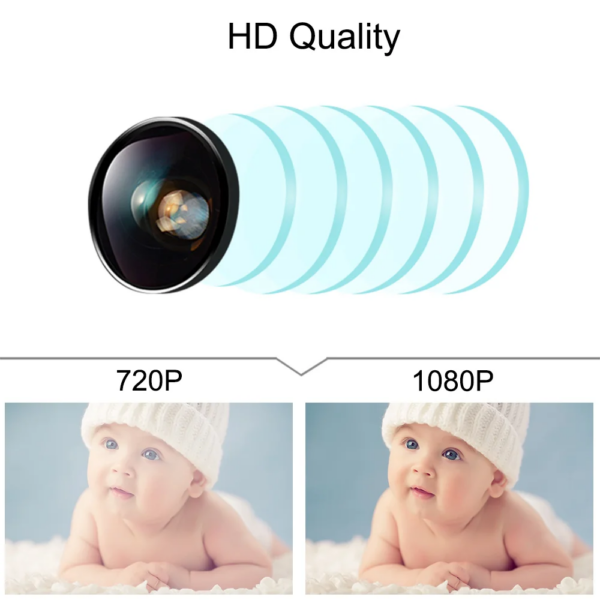Wireless IP Camera 1080P Home Security Wifi Cloud SD Camera Smart Auto Tracking IR Night Vision Two Way Audio CCTV Surveillance - Image 5
