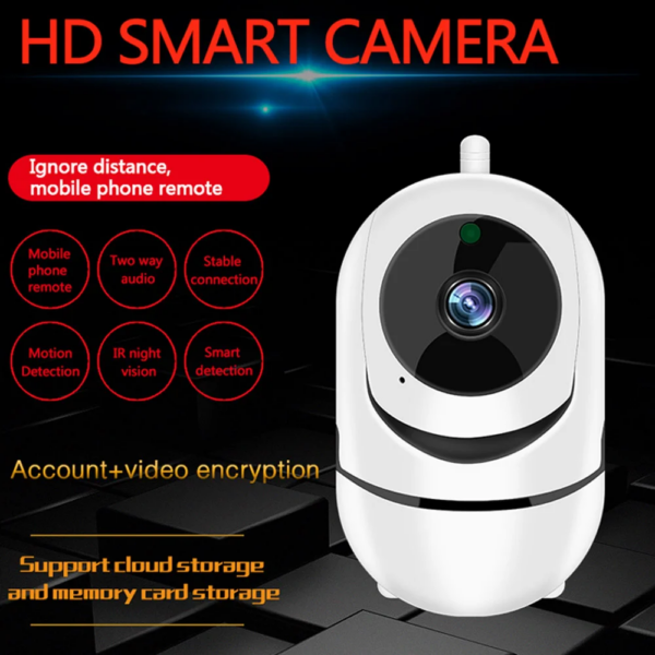 Wireless IP Camera 1080P Home Security Wifi Cloud SD Camera Smart Auto Tracking IR Night Vision Two Way Audio CCTV Surveillance