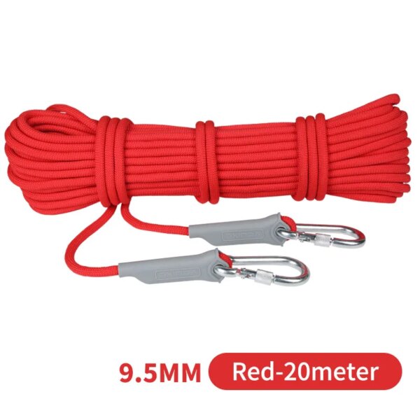 XINDA Professional Rock Climbing Outdoor Trekking Hiking Accessories Floating Rope 9.5mm Diameter High Strength Cord Safety Rope - Image 15