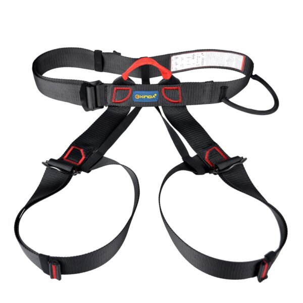 Xinda Professional Outdoor Sports Safety Belt Rock Mountain Climbing Harness Waist Support Half Body Harness Aerial Survival - Image 6